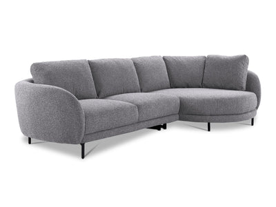 Ariana 2-Piece Sectional with Right Facing Chaise - Ash