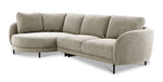 Ariana 2-Piece Sectional with Left Facing Chaise - Birch