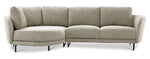 Ariana 2-Piece Sectional with Left Facing Chaise - Birch