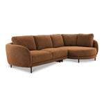 Ariana 2-Piece Sectional with Right Facing Chaise - Orange