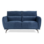 Arie Sofa, Loveseat and Chair Set - Blue