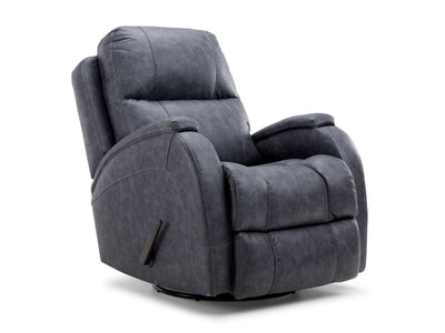 Armani Swivel Glider Recliner - Grey