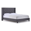 Audrey 3-Piece King Bed - Dark Grey