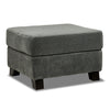 Avery Ottoman - Charcoal