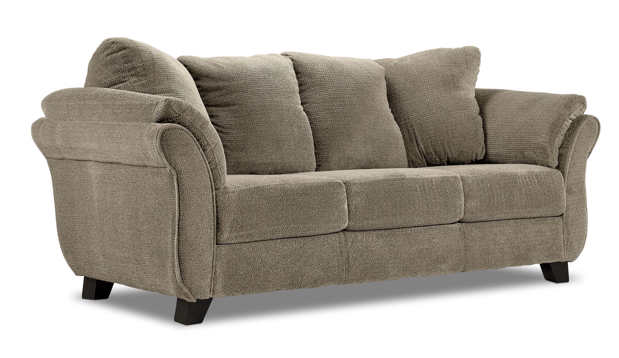 Avery Sofa and Loveseat Set - Toast