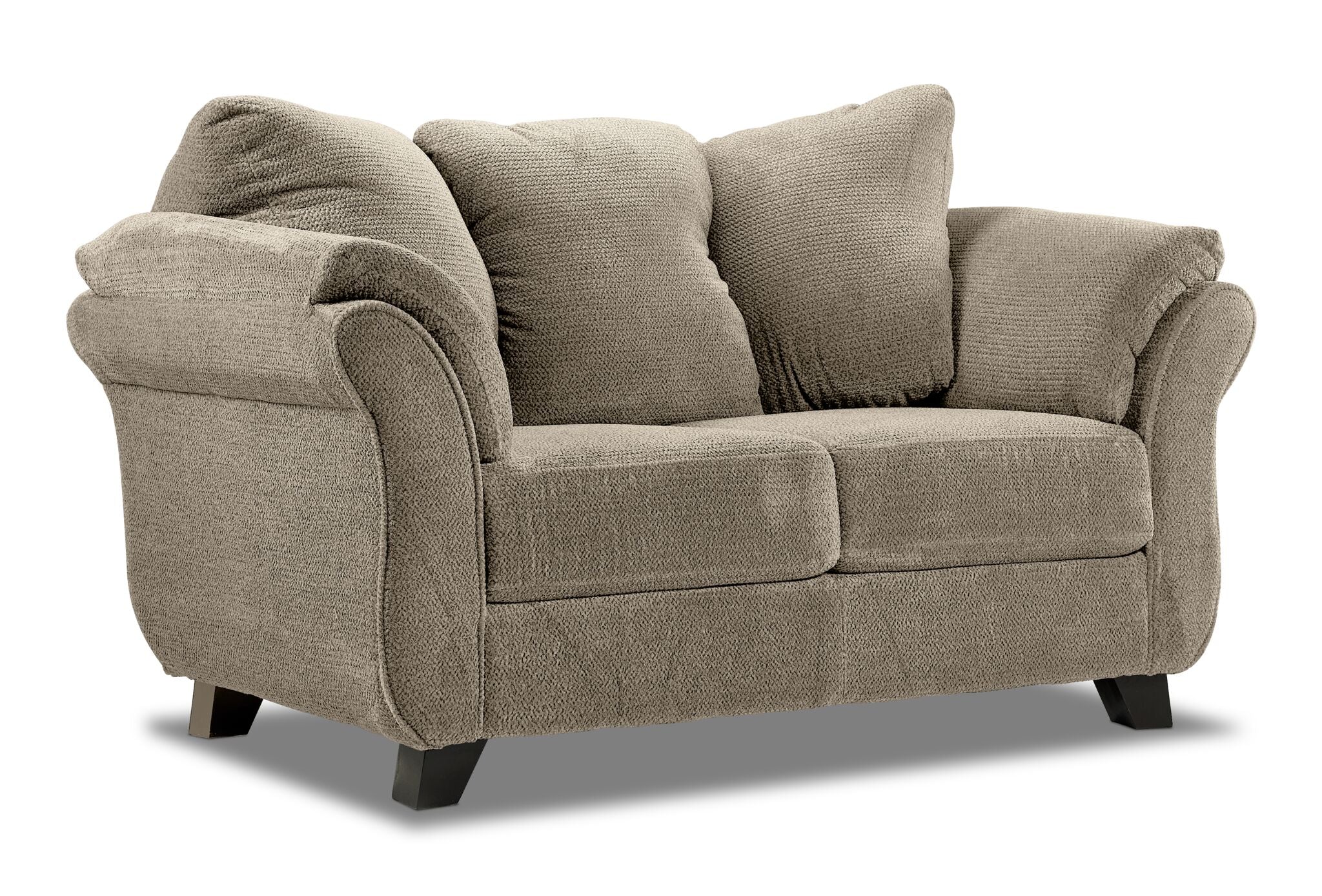 Avery Sofa, Loveseat and Chair Set - Toast