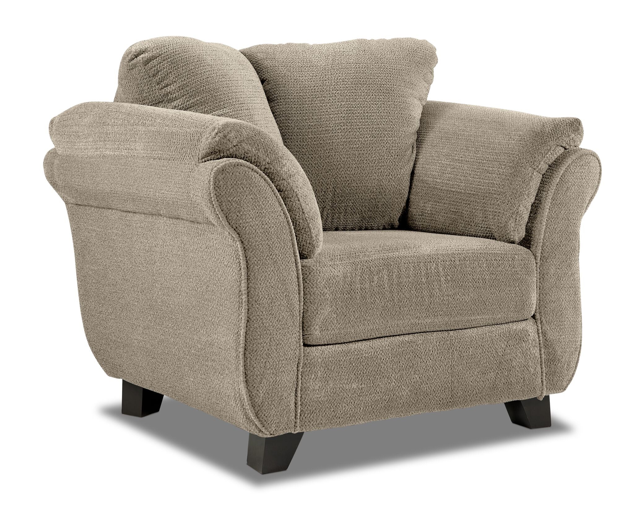 Avery Sofa, Loveseat and Chair Set - Toast