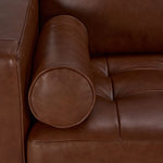 Bari Leather Sofa - Cobblestone