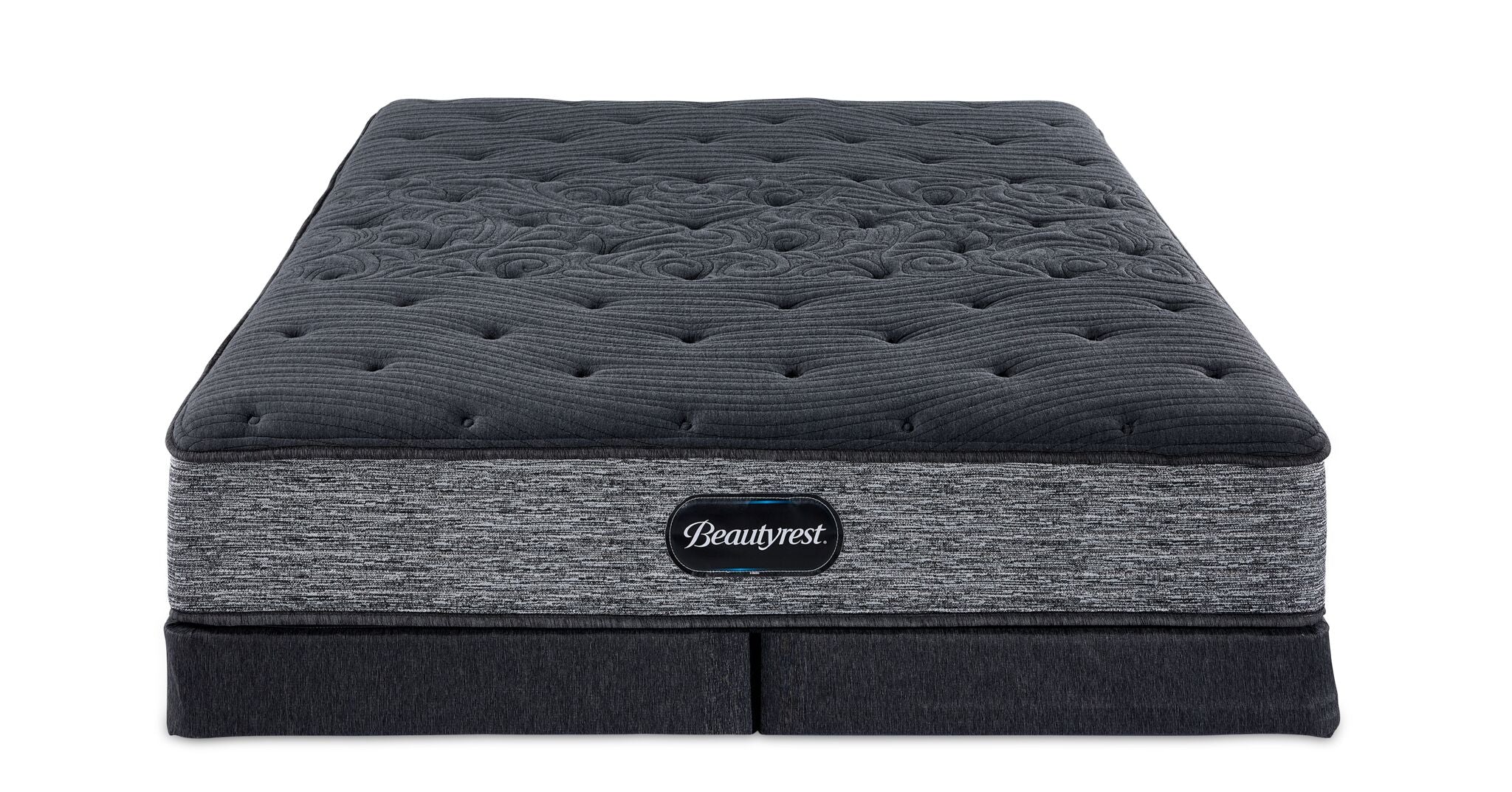 Beautyrest Countess Tight Top Firm King Mattress and Low Profile Split Boxspring Set