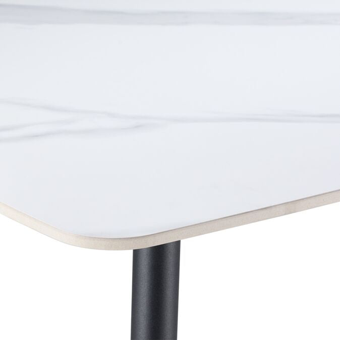 Bellmar 48" Sintered Stone Coffee Table - White