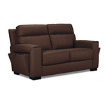 Benevento Leather Loveseat - Mocha