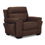 Benevento Leather Chair - Mocha