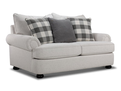 Beverly Loveseat - TicTac Ivory
