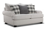 Beverly Loveseat - TicTac Ivory