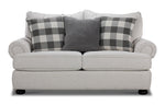 Beverly Loveseat - TicTac Ivory