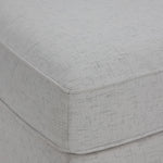 Beverly Ottoman - TicTac Ivory