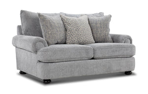 Beverly Loveseat - Vangoh Grey