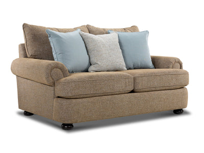 Beverly Loveseat - Hightec Umber