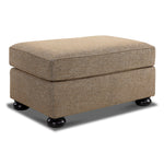 Beverly Ottoman - Hightec Umber