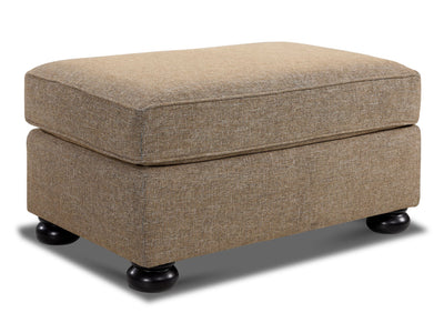 Beverly Ottoman - Hightec Umber