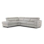 Bianca 3-Piece Power Sectional with Left Facing Chaise - Light Grey