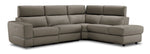 Bianca 3-Piece Power Sectional with Right Facing Chaise - Tan