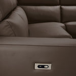 Bianca 3-Piece Power Sectional with Right Facing Chaise - Taupe