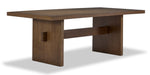 Biscotti Dining Table - Light Brown
