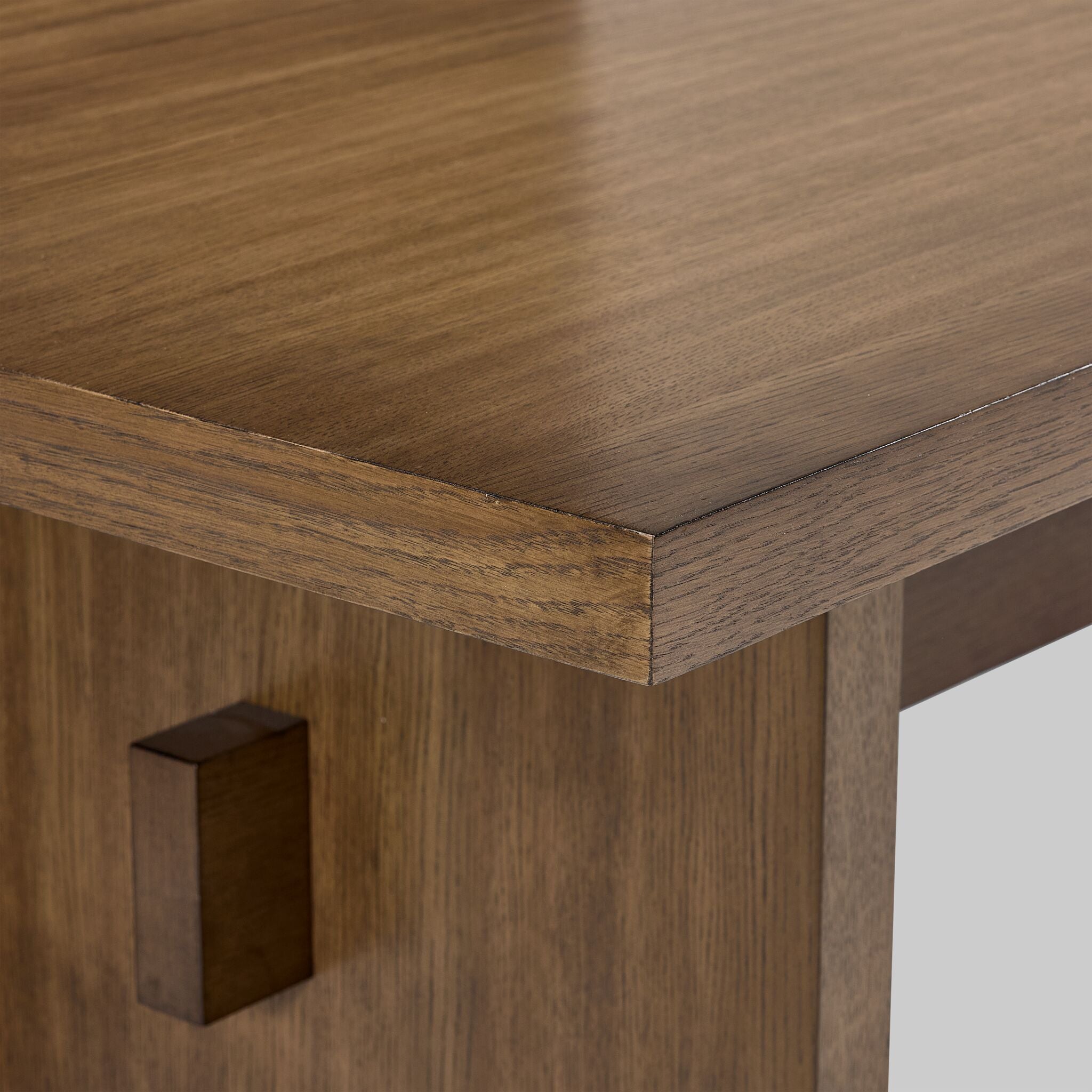 Biscotti Dining Table - Light Brown