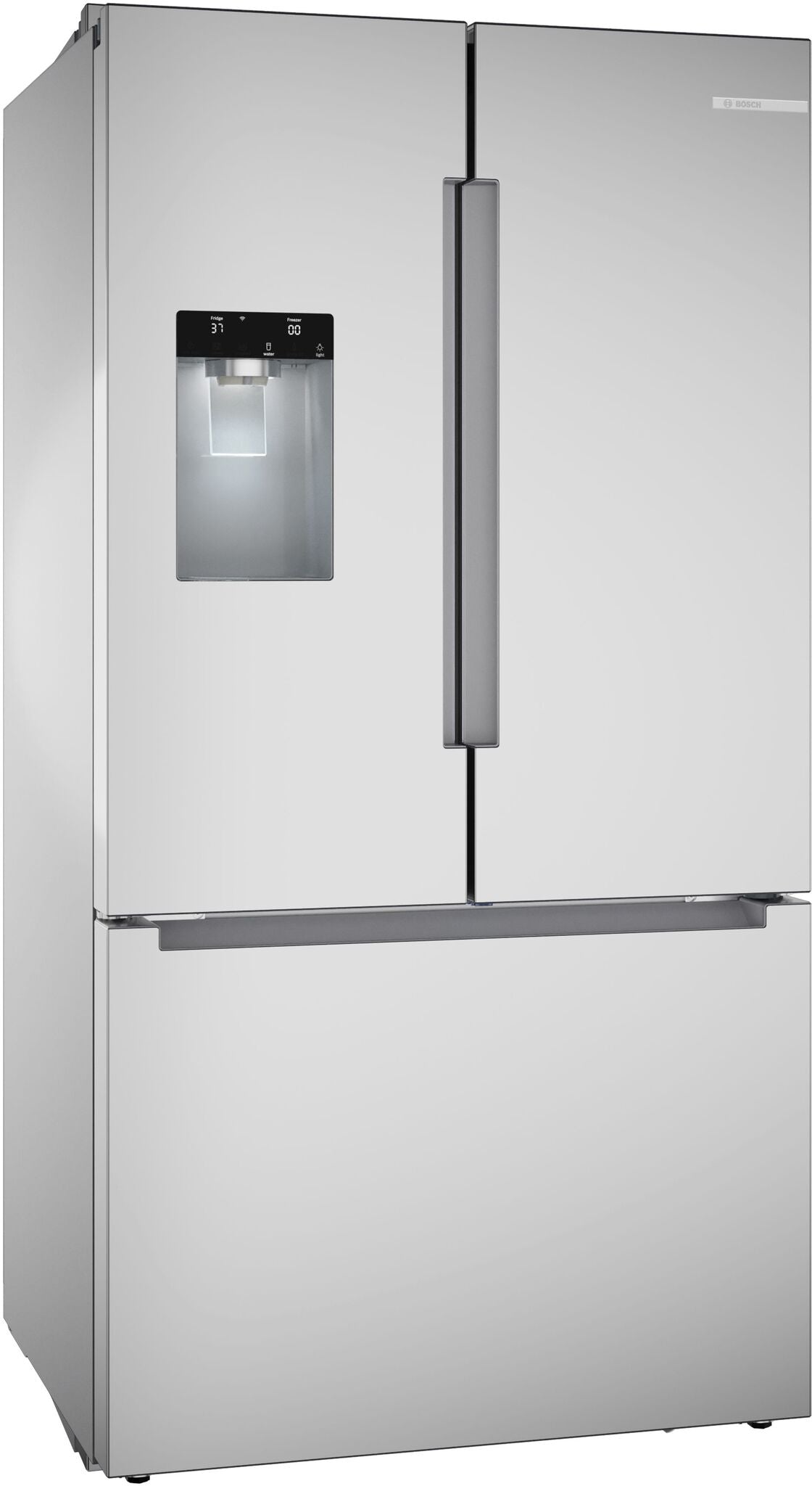 Bosch Fingerprint Resistant Stainless Steel Bottom-Freezer French