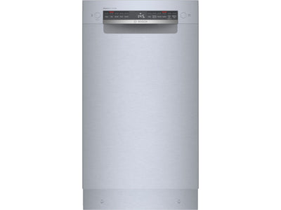 Bosch Stainless Steel 300 Series Smart 18" Dishwasher with Recessed Handle - SPE53C55UC
