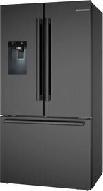 Bosch 500 Series 36" 21.6 Cu. Ft. Black Stainless French Door Refrigerator - B36CD52SNB