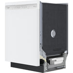 Bosch White 300 Series Built-In Dishwasher with Home Connect (48 dBA) - SHE41CM2N