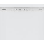 Bosch White 300 Series Built-In Dishwasher with Home Connect (48 dBA) - SHE41CM2N