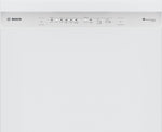 Bosch White 300 Series Built-In Dishwasher with Home Connect (48 dBA) - SHE41CM2N