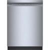 Bosch Fingerprint Resistant Brushed Steel Built-In 300 Series Dishwasher with Home Connect (48 dBA) - SHE41CM5N
