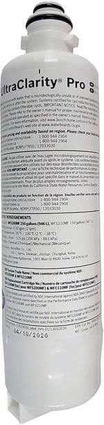 Bosch UltraClarity Water Filter - BORPLFTR30