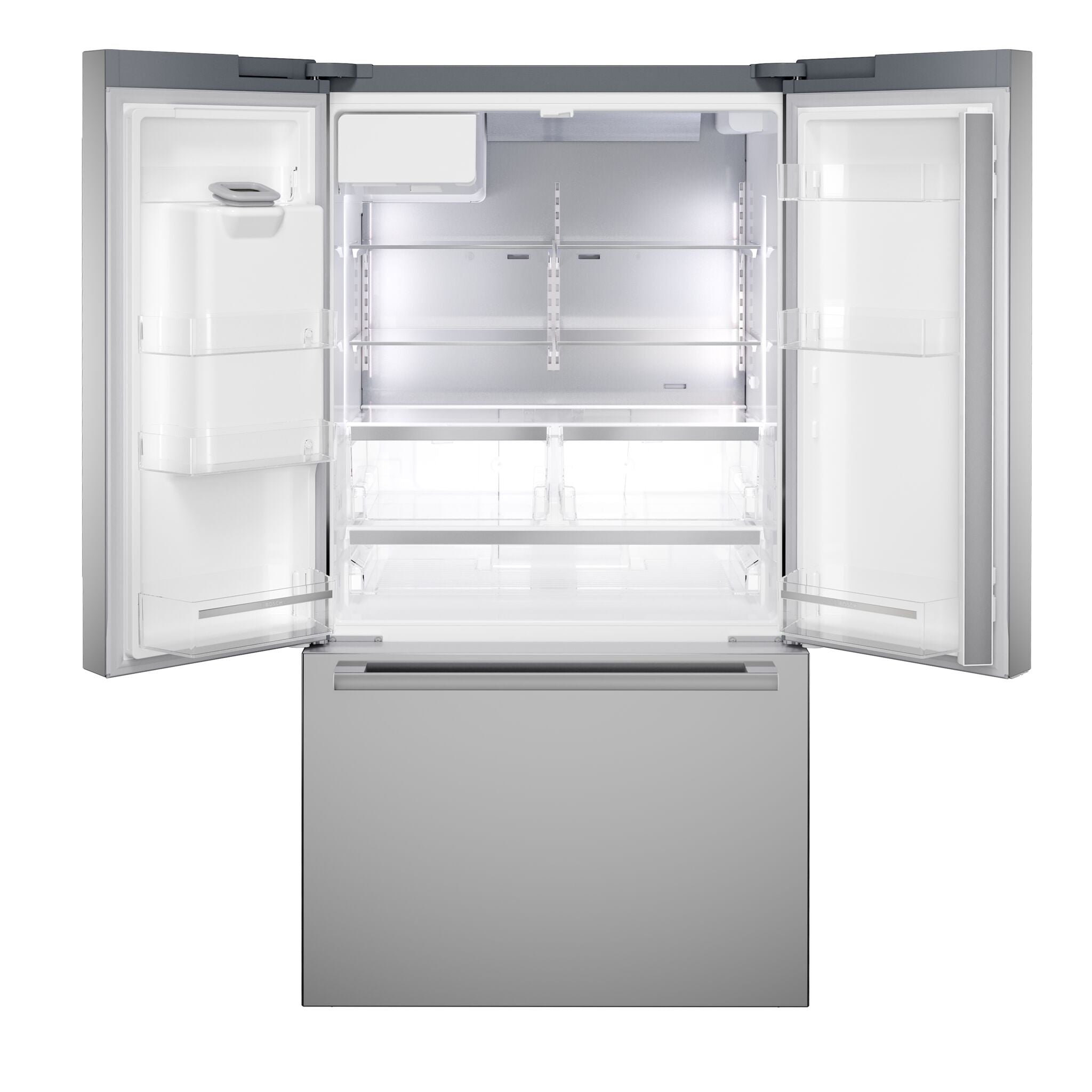 Bosch 36" 21.6 Cu. Ft. Stainless Steel French Door Refrigerator - B36CD52SNS