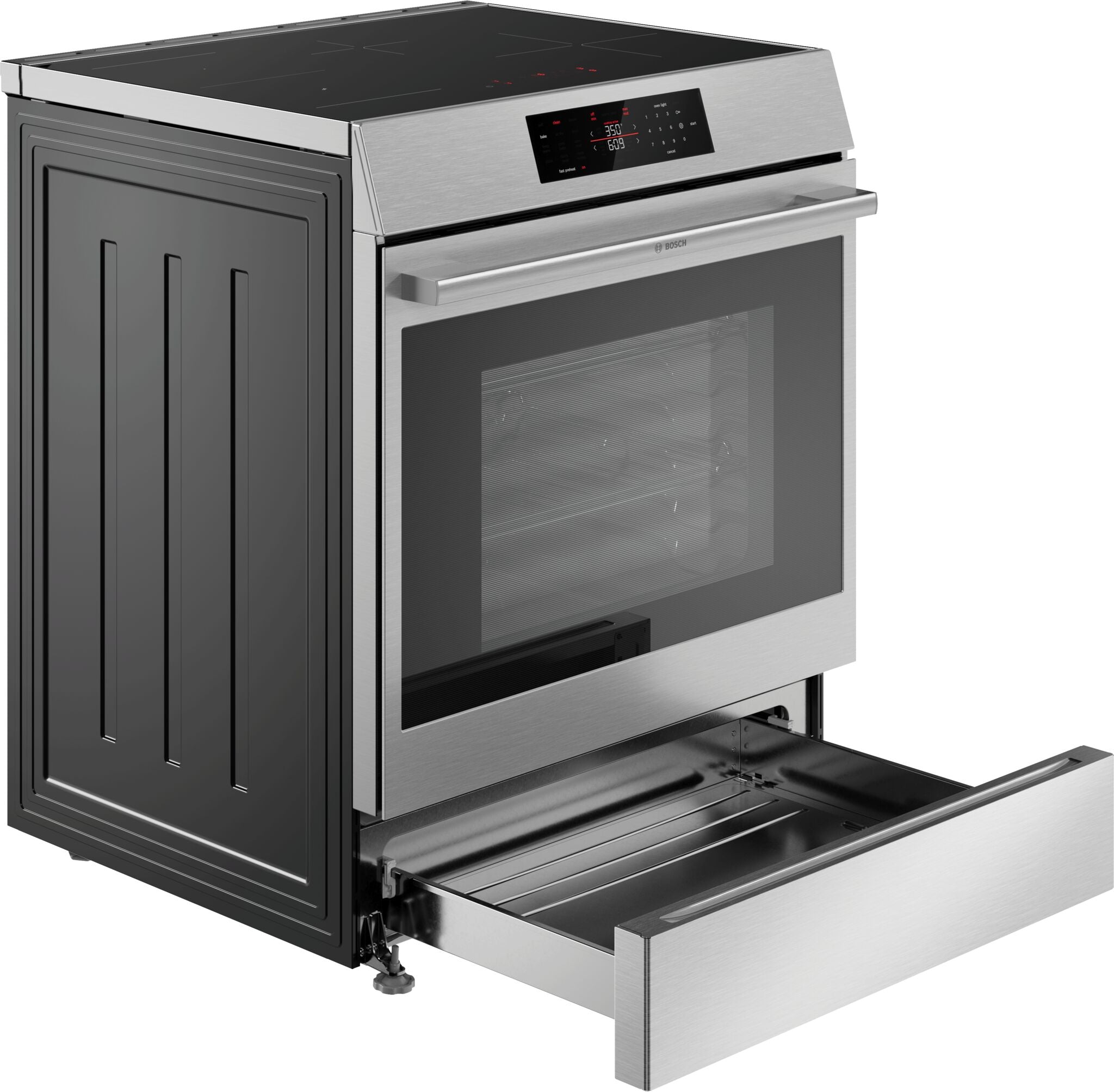 Bosch 30" Stainless Steel 500 Series Electric Freestanding Range (5.8 Cu. Ft.) - HIF5050MC