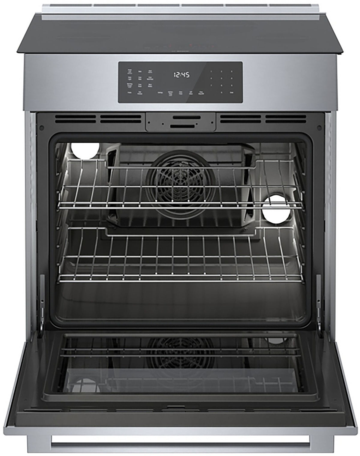 Bosch Stainless Steel Slide-In Induction Convection Range (4.6 Cu.Ft ...