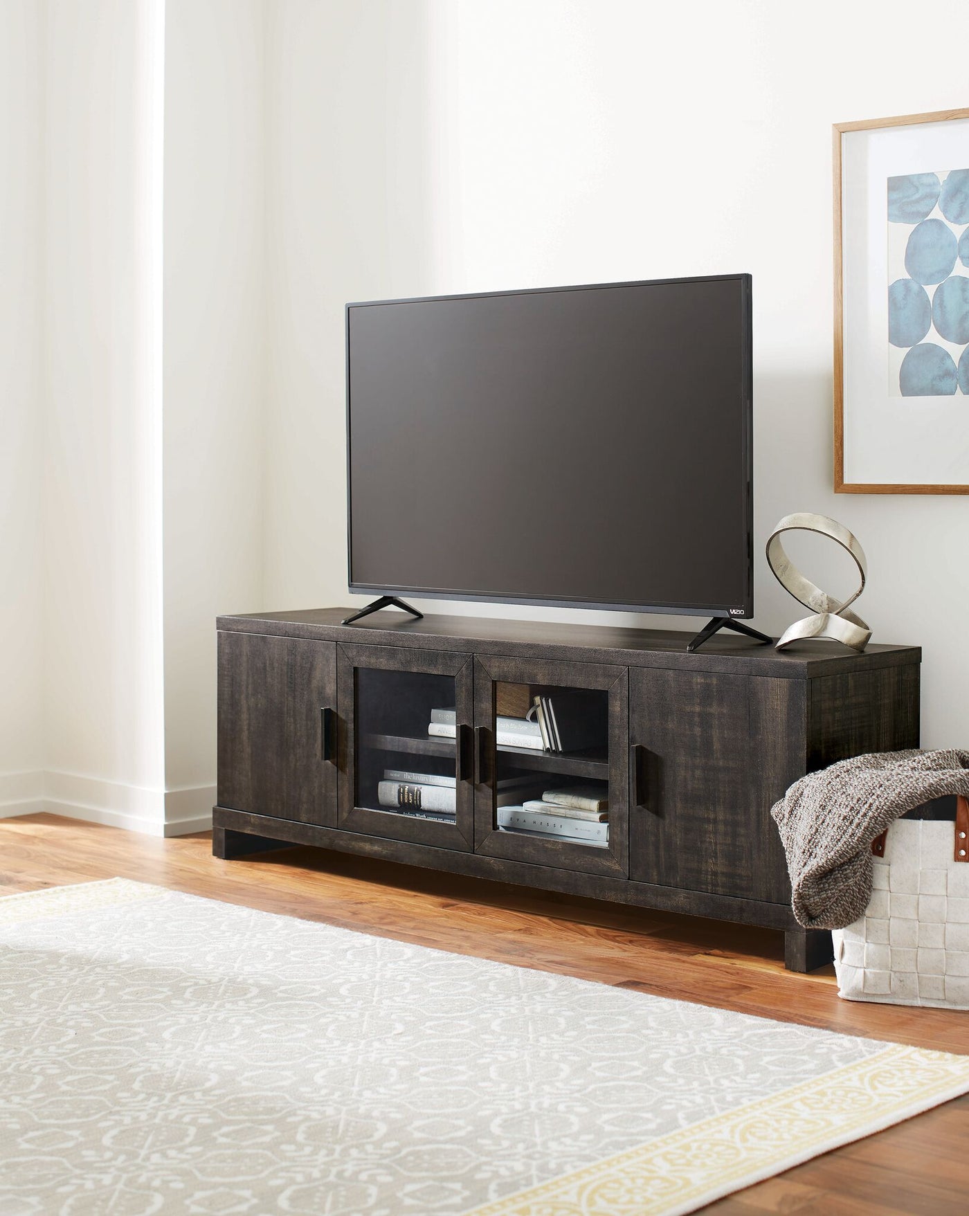 Brayden 65" TV Stand - Charcoal