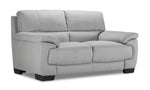 Brody Sofa and Loveseat Set - Silver Grey