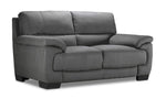 Brody Sofa and Loveseat Set - Dark Grey