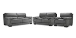 Brody Sofa, Loveseat and Chair Set - Dark Grey