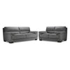 Brody Sofa and Loveseat Set - Dark Grey