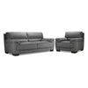 Brody Sofa and Chair Set - Dark Grey