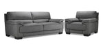 Brody Sofa and Chair Set - Dark Grey