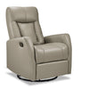 Bronco Swivel Glider Recliner - Taupe