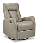 Bronco Swivel Glider Recliner - Taupe