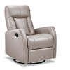 Bronco Swivel Glider Recliner - Taupe